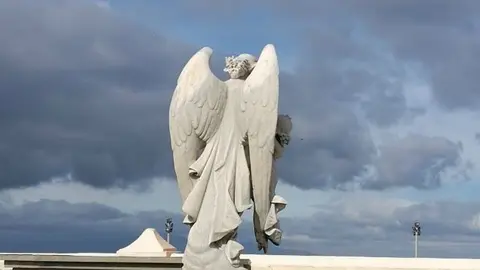 Detalle del cementerio de Santa Catalina / Archivo