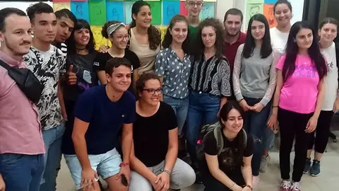 Participantes en el proyecto Erasmus nature / Archivo