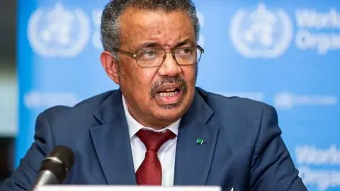 Theros Adhanom, director general de la OMS / archivo