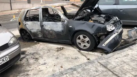 Coche quemado / Archivo