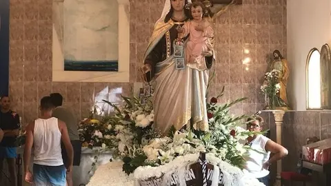 La Virgen del Carmen en la Capillas de Todos los Santos