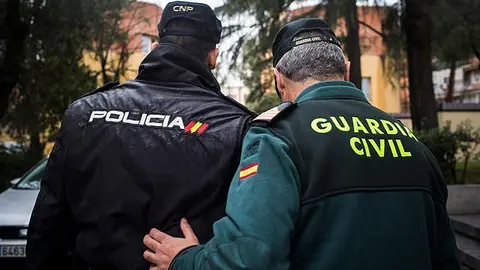Polic&iacute;a Nacional junto a la Guardia Civil / Archivo