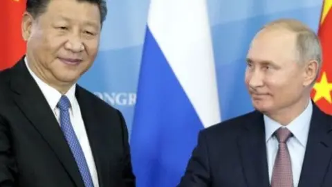 Los presidentes de China y Rusia/ Archivo