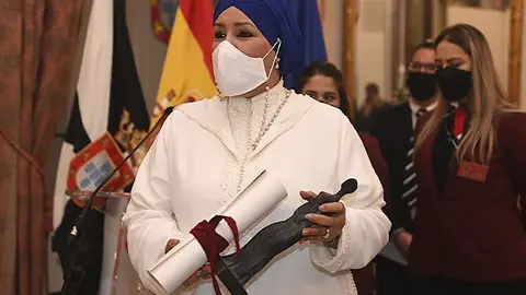 Sabah Ahmed, ganadora del Premio Mar&iacute;a de Eza 2022 / Archivo