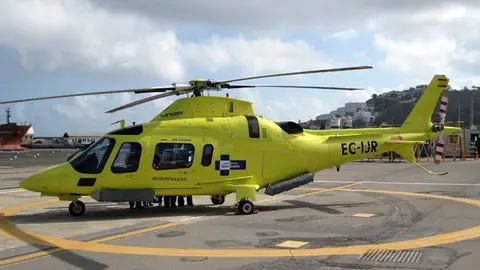 Helic&oacute;ptero sanitario / Archivo