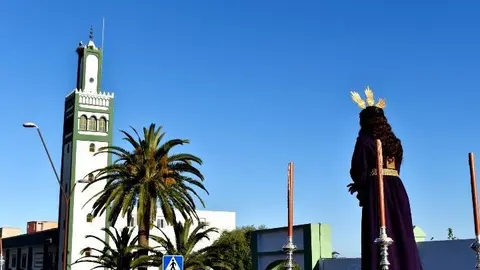 La imagen del Medinaceli, junto a Sidi Embarek / Archivo