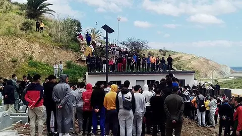 Sepelio del joven Ibrahim / Archivo