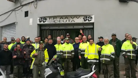 Plantilla de las Brigadas Verdes, en la FPAV / Archivo
