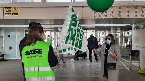 Concentraci&oacute;n de SATSE en Ceuta/ Archivo