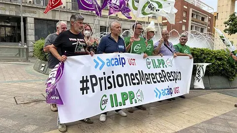 Concentraci&oacute;n de los funcionarios de Prisiones / Archivo