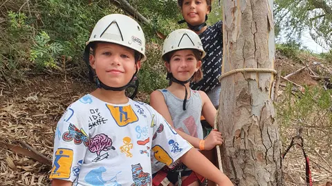 40 menores participan en este campamento organizado por la Casa de la Juventud