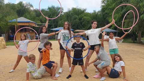 40 ni&ntilde;os disfrutan estos d&iacute;as del Campamento Infantil organizado por Juventud