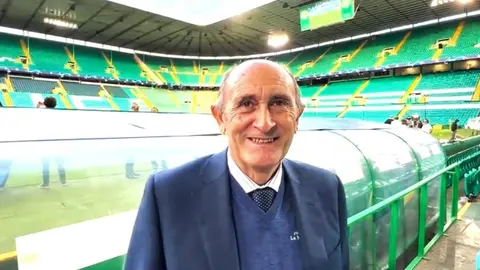 Pirri, en Hampden Park, horas antes del partido/ Foto: Real Madrid.