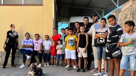 Exhibici&oacute;n de la Polic&iacute;a Nacional para Cruz Blanca / Polic&iacute;a Nacional