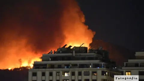 Incendio de Garc&iacute;a Aldave / A. Mohamed