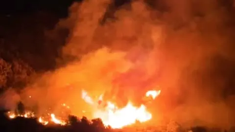 Incendio de Garc&iacute;a Aldave / A. Mohamed
