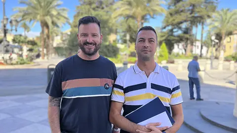 Iv&aacute;n Ramos y Vicente Segura, representates de CSIF / Daniel Hern&aacute;ndez