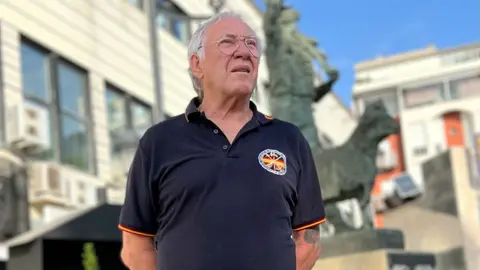 Leo Mart&iacute;nez, durante la entrevista