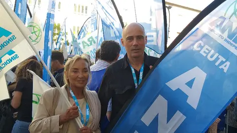 Representantes de ANPE-Ceuta / Cedida