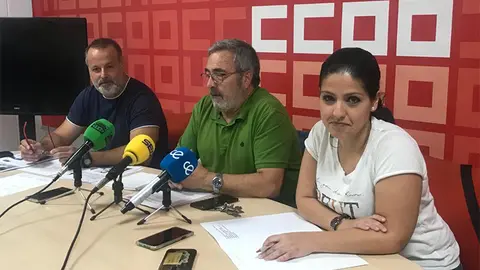 Rueda de Prensa de CCOO / Archivo