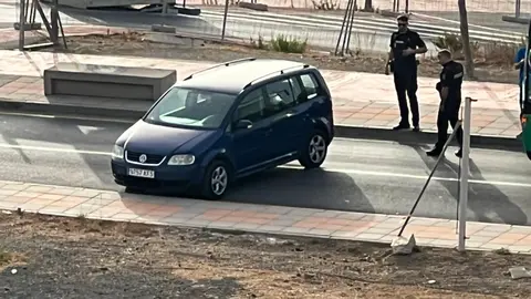 Veh&iacute;culo averiado / cedida