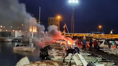 incendio en el puerto deportivo 2