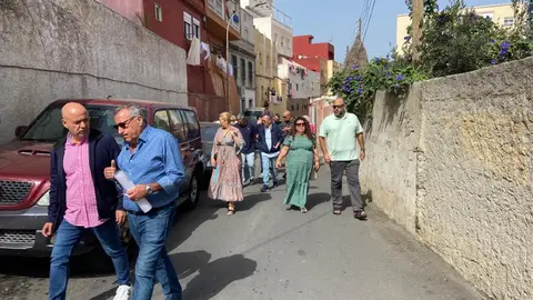 El PSOE ha visitado la barriada del Recinto