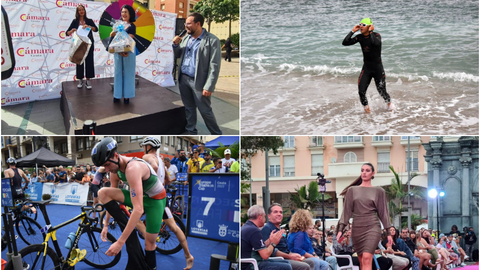 Im&aacute;genes de la Semana del Comercio y la Copa de Europa de Triatl&oacute;n