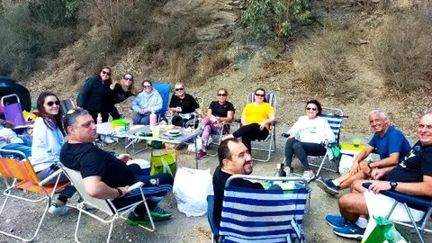 Familias disfrutan del d&iacute;a de la mochila durante el pasado a&ntilde;o