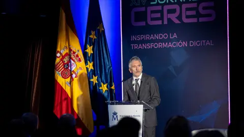 El ministro del Interior durante la clausura de las Jornadas CERES / Ministerio del Interior