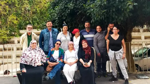 Los representantes de 'Ceuta Ya!' se han reunido con los trabajadores de H&eacute;rcules / CCOO