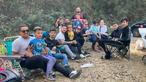 Ceut&iacute;es disfrutando de La Mochila en Garc&iacute;a Aldave / Daniel Hern&aacute;ndez