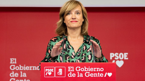 Pilar Alegría, ministra de Educación / PSOE de Ceuta