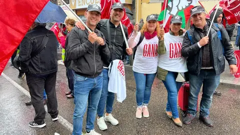 Expedici&oacute;n de UGT Ceuta en la marcha de Madrid