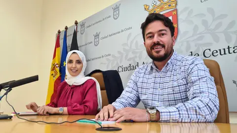 Fatima Hamed y Yussef Mebroud, diputados de MDYC / Laura Ortiz