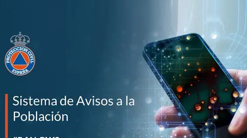 Sistema de avisos de Protecci&oacute;n Civil