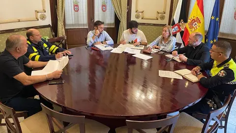 reuni&oacute;n de coordinaci&oacute;n para la procesi&oacute;n extraordinaria