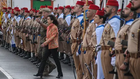 Visita a Ceuta de la ministra de Defensa/ J.Sakona