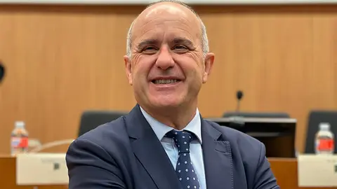 Ricardo Mairal, rector magn&iacute;fico de la UNED, durante el El acto de  nauguraci&oacute;n del curso escolar