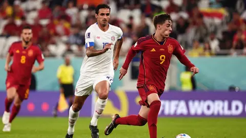 Espa&ntilde;a golea a Costa Rica Foto: SeF&uacute;tbol