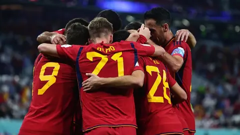 Goleada de Espa&ntilde;a a Costa Rica