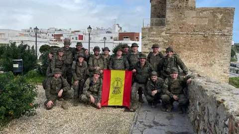 Integrantes de la Plana Mayor del RING-7 / COMGECEU