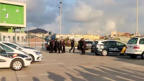 Dispositivo policial del pasado lunes/ Archivo