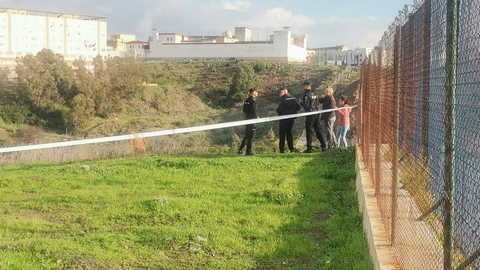 Zona acotada por la Polic&iacute;a Nacional tras encontrarse el cuerpo del peque&ntilde;o / Archivo