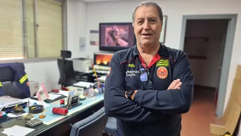 Miguel &Aacute;ngel R&iacute;os, jefe del Servicio de Extinci&oacute;n de Incendios y Salvamento