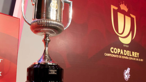 Trofeo de la Copa del Rey. Foto: RFEF