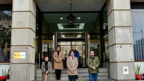 Minuto de Silencio en la Delegaci&oacute;n del Gobierno / Cedidas