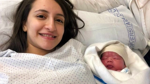 Ambar, primera ni&ntilde;a ceut&iacute; de 2019 / Archivo