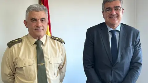 Visita del delegado del Gobierno a la Delegaci&oacute;n de Defensa / Cedida