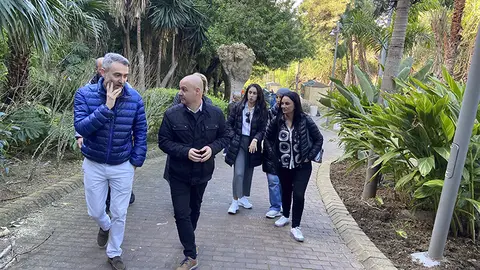 Visita del PSOE a San Amaro / Cedida